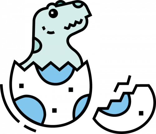 careers icon cute dinosaur little dino free png